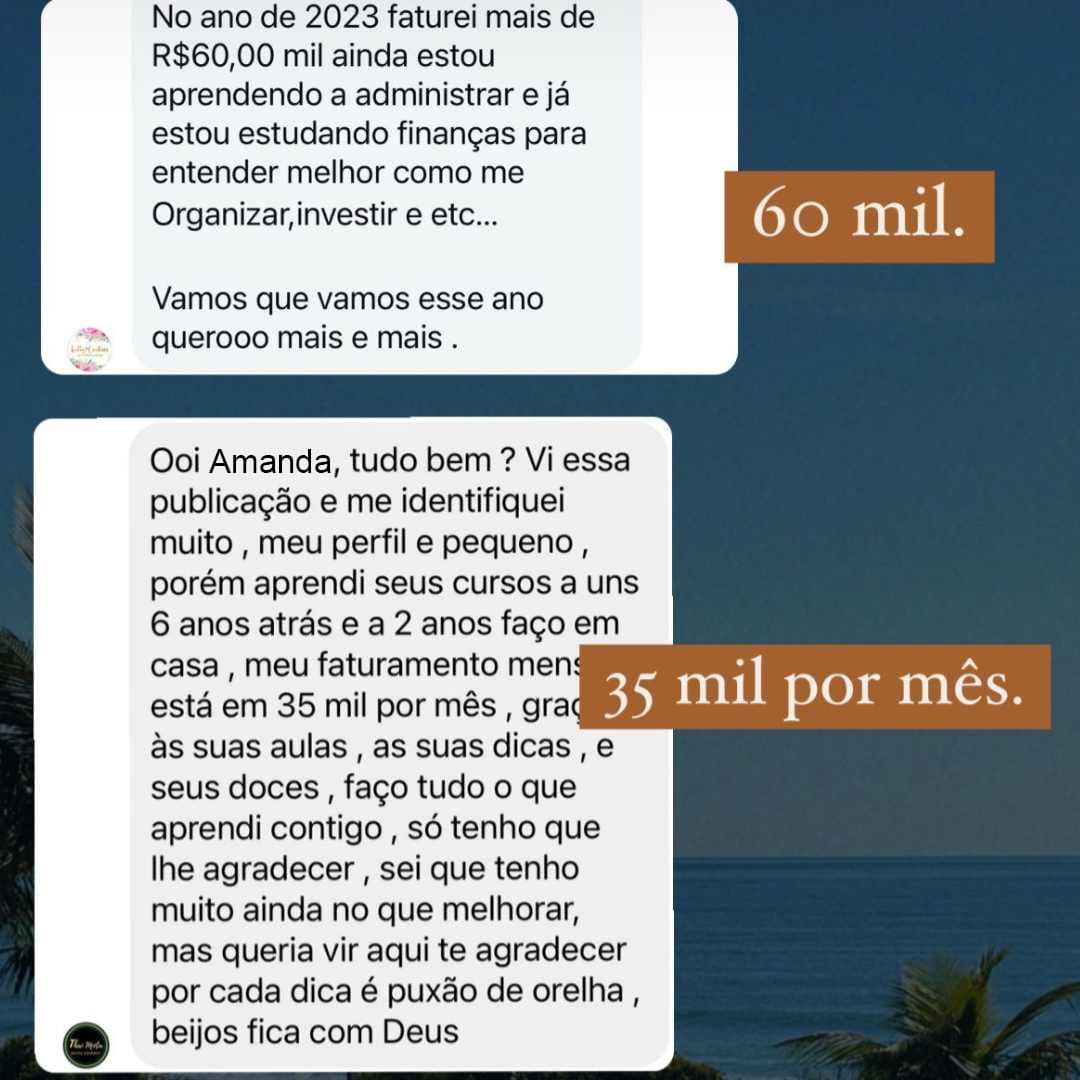 Avaliação real enviada por cliente — Depo 2